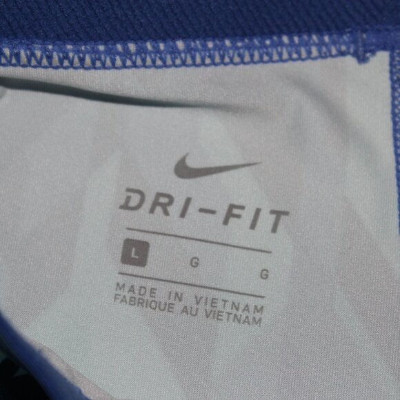Blue Nike Pro Capris Siize Large - Picture 3 of 5